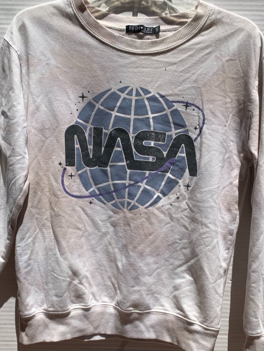 NASA Globe Graphic Sweatshirt — Fifth Sun